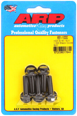 5/16 Inch Hex Bolts - Chrome Moly Black Oxide ARP Racing Products-35