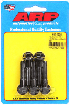 5/16 Inch Hex Bolts - Chrome Moly Black Oxide ARP Racing Products-33