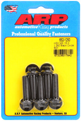 3/8 Inch Hex Bolts - Chrome Moly Black Oxide ARP Racing Products-34