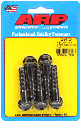 3/8 Inch Hex Bolts - Chrome Moly Black Oxide ARP Racing Products-32
