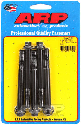 3/8 Inch Hex Bolts - Chrome Moly Black Oxide ARP Racing Products-25