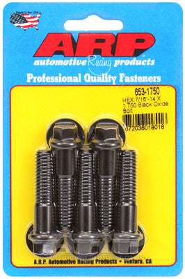 7/16 Inch Hex Bolts - Chrome Moly Black Oxide ARP Racing Products-30