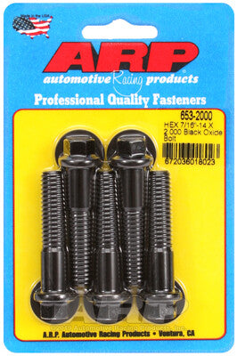 7/16 Inch Hex Bolts - Chrome Moly Black Oxide ARP Racing Products-29