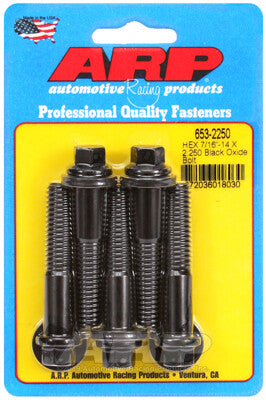7/16 Inch Hex Bolts - Chrome Moly Black Oxide ARP Racing Products-28