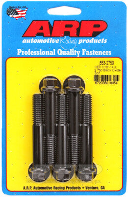 7/16 Inch Hex Bolts - Chrome Moly Black Oxide ARP Racing Products-26
