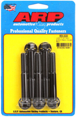 7/16 Inch Hex Bolts - Chrome Moly Black Oxide ARP Racing Products-25