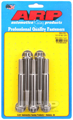 1/2-13 SAE 12-Point Bolts - Stainless Polished ARP Racing Products-9