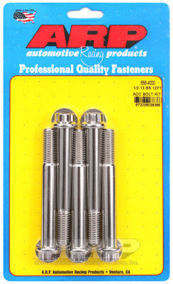1/2-13 SAE 12-Point Bolts - Stainless Polished ARP Racing Products-8