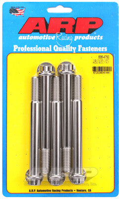 1/2-13 SAE 12-Point Bolts - Stainless Polished ARP Racing Products-5