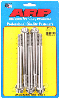 1/2-13 SAE 12-Point Bolts - Stainless Polished ARP Racing Products-3