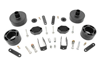 2.5 Inch Lift Kit Spacers Jeep Wrangler JK/Wrangler Unlimited (2007-2018) Rough Country