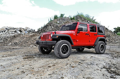 2.5 Inch Lift Kit Spacers Jeep Wrangler JK/Wrangler Unlimited (2007-2018) Rough Country-3