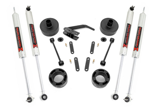 2.5 Inch Lift Kit Spacers M1 Jeep Wrangler JK/Wrangler Unlimited (07-18) Rough Country