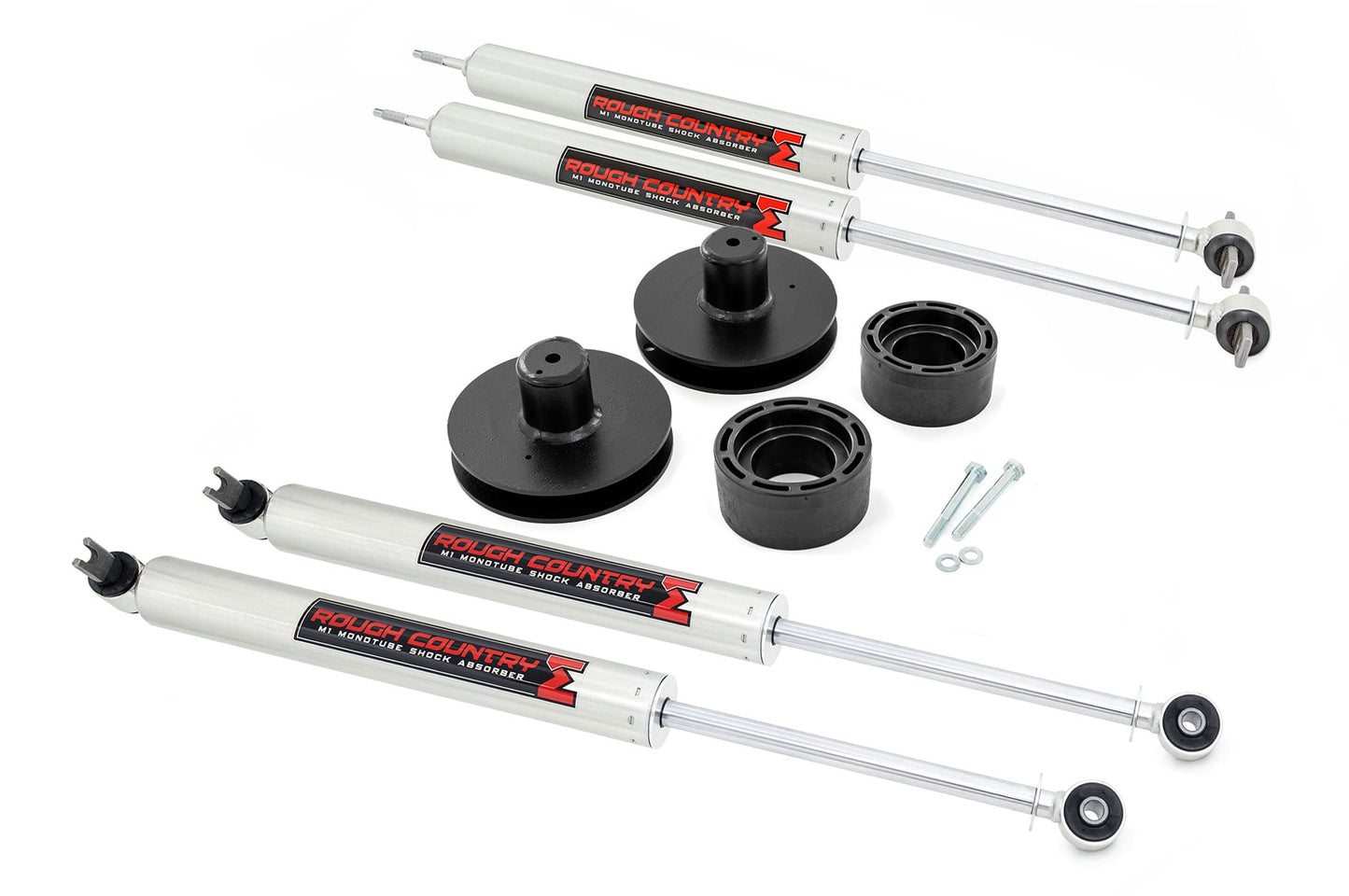 2 Inch Lift Kit M1 Jeep Wrangler TJ (97-06)/Wrangler Unlimited (04-06) Rough Country