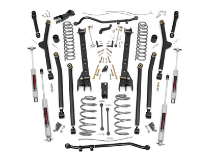 6 Inch Lift Kit Long Arm Jeep Wrangler TJ 4WD (1997-2006) Rough Country