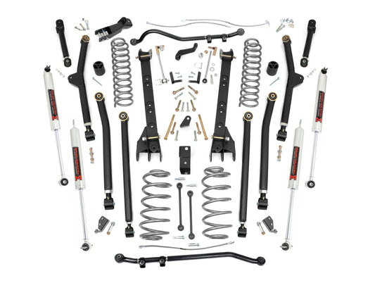 6 Inch Lift Kit Long Arm M1 Jeep Wrangler TJ 4WD (1997-2006) Rough Country