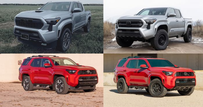 1-1.5 Leveling Kit 2024-Up Toyota Tacoma/4Runner ReadyLIFT-3