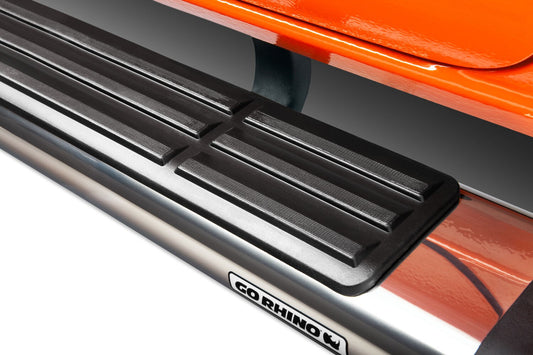 6 Inch OE Xtreme Series SideSteps Boards Only Polished Stainless Steel 1999-2026 Ford F-250/F-350 Go Rhino-1