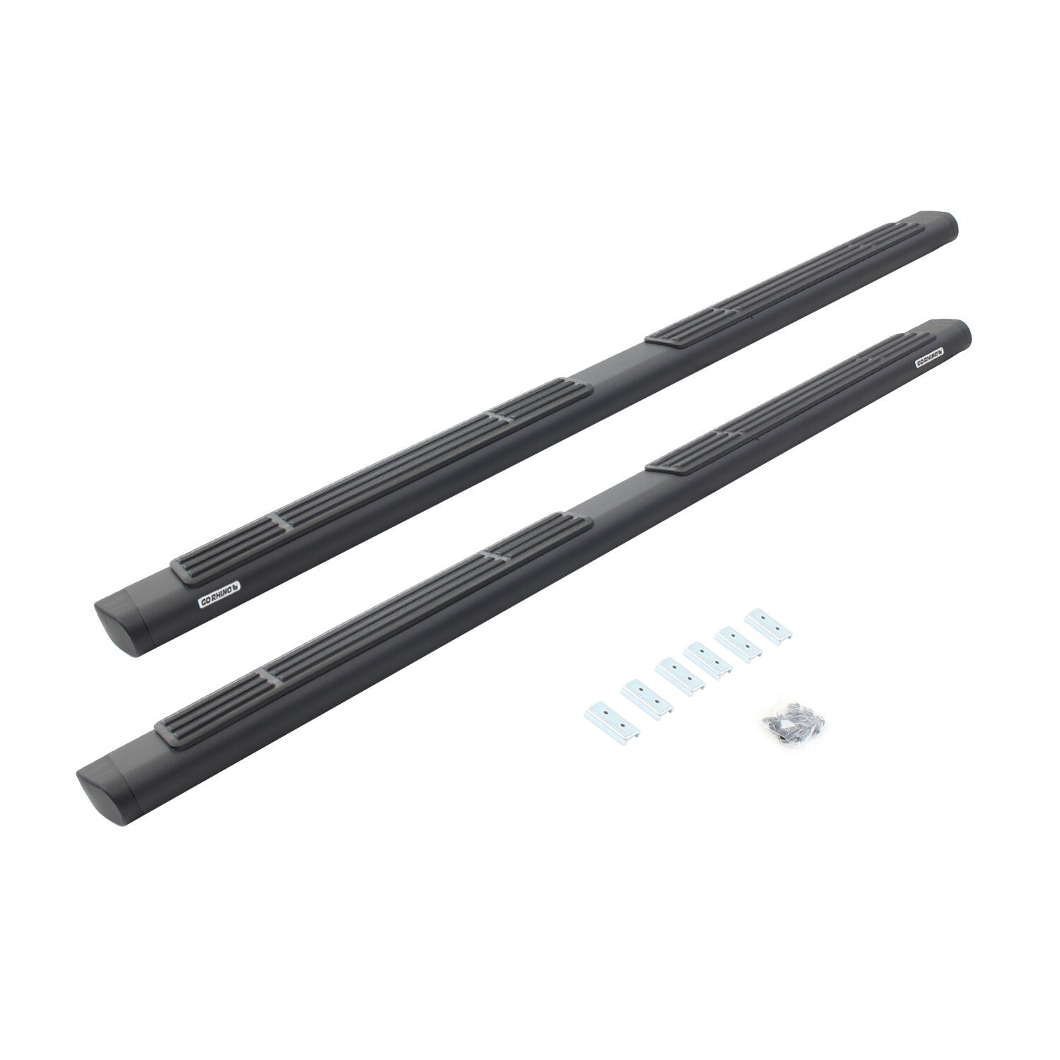 6 Inch OE Xtreme Series SideSteps Boards Only Textured Black 1999-2026 Ford F-250/F-350 2003-2010 Dodge Ram 2500/3500 Go Rhino-1