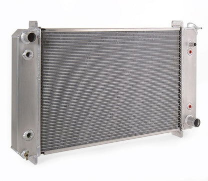 Radiator Direct-Fit Natural Finish for 73-87 Chevrolet C/K 1/2, 3/4, 1 Ton Pickups w/Auto Trans Radiator Be Cool-1