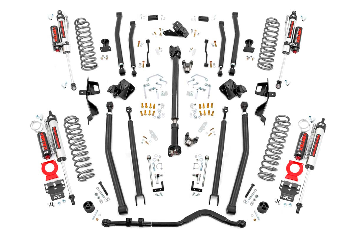 Rough Country 6 Inch Long Arm Suspension Lift Kit 18-20 Wrangler JL 4 Door Rough Country