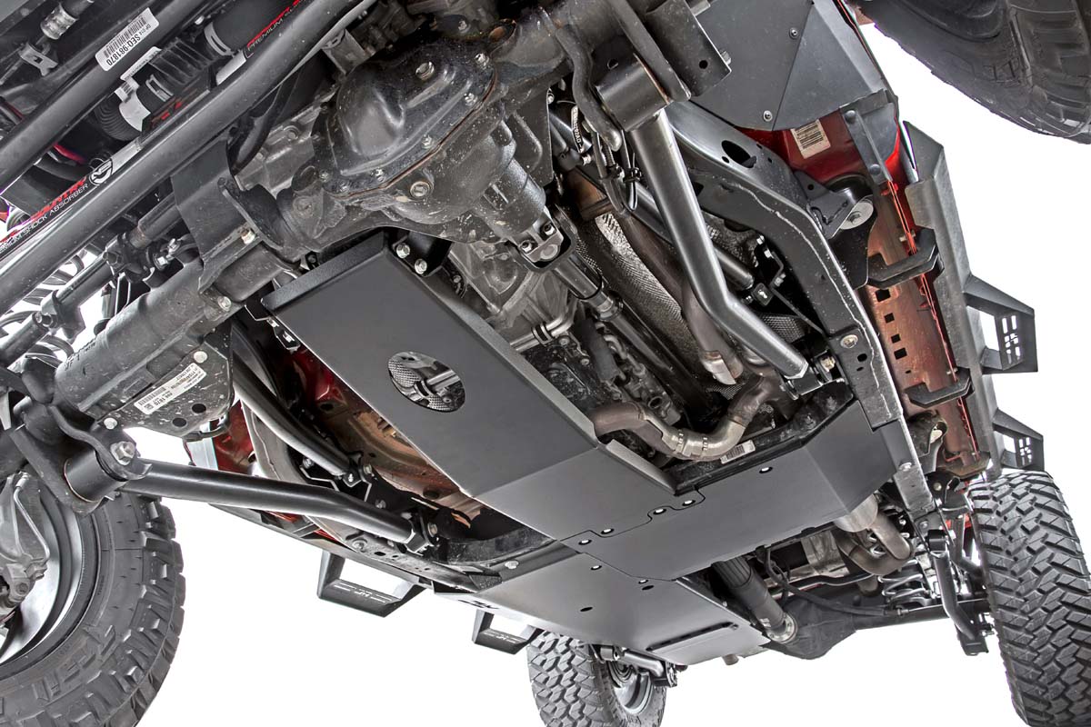 6 Inch Long Arm Suspension Lift Kit w/Vertex Shocks 18-20 Wrangler JL 4 Door Rough Country-3