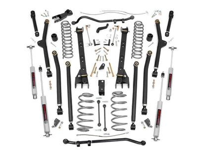 4 Inch Lift Kit Long Arm Jeep Wrangler TJ 4WD (1997-2006) Rough Country