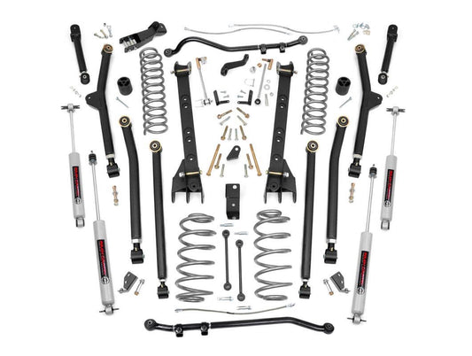 4 Inch Lift Kit Long Arm Jeep Wrangler TJ 4WD (1997-2006) Rough Country