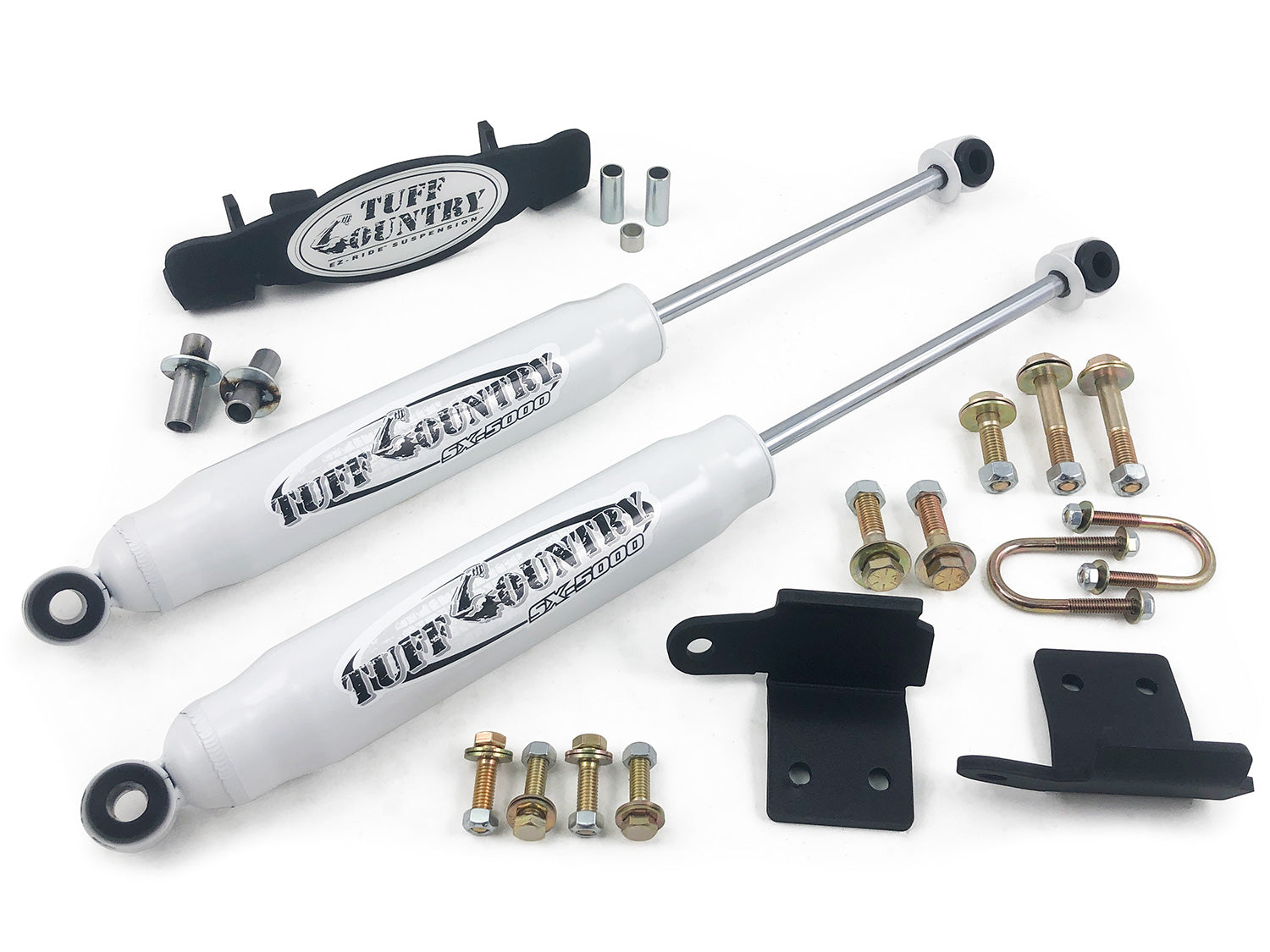 Dual Steering Stabilizer In LIne Style 03-07 Dodge Ram 2500/3500 4WD Tuff Country