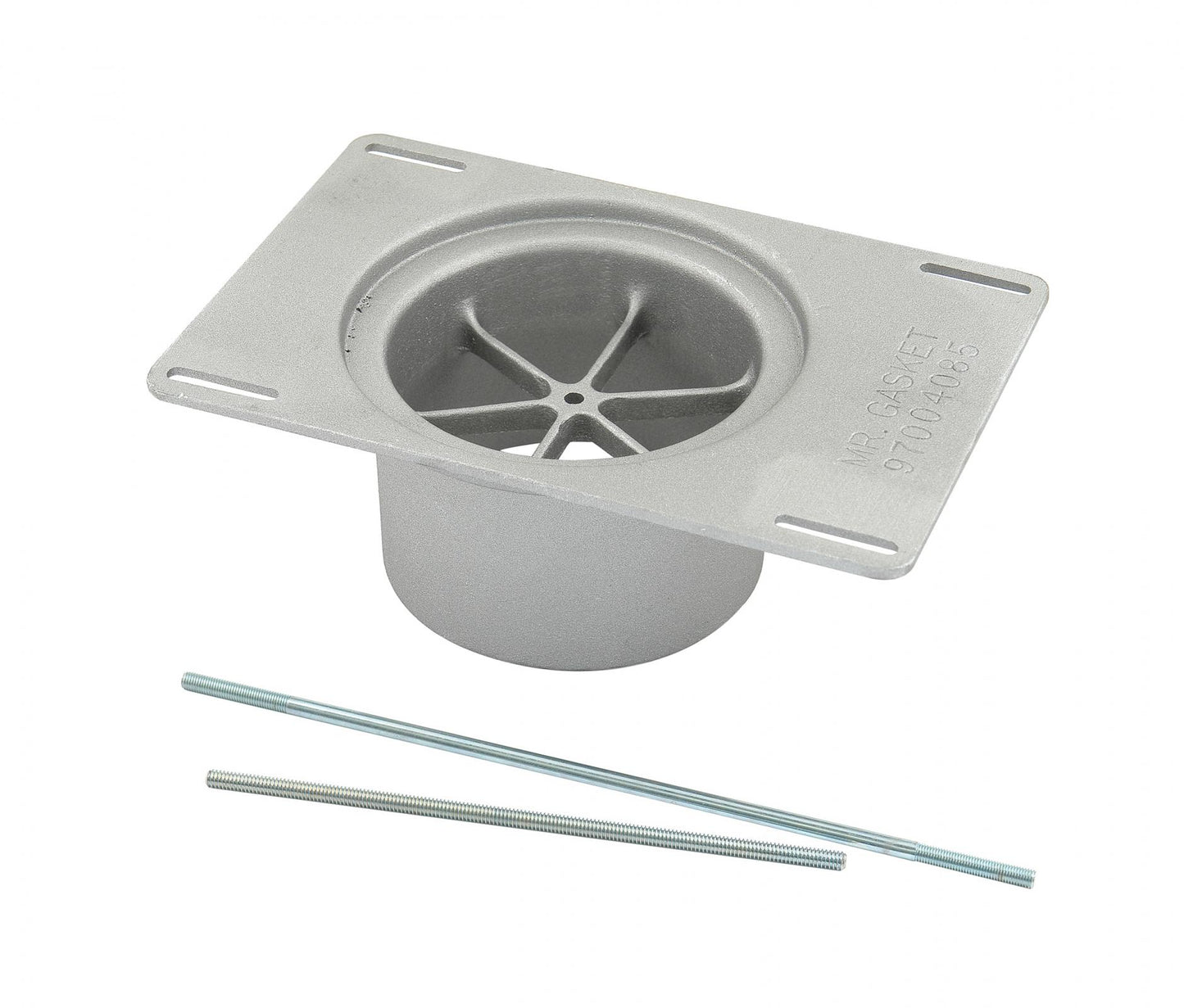 Street Scoop Conversion Kit Converts Street Scoop from Dual 4-Barrel to Single 4-Barrel Carburetor Mr Gasket