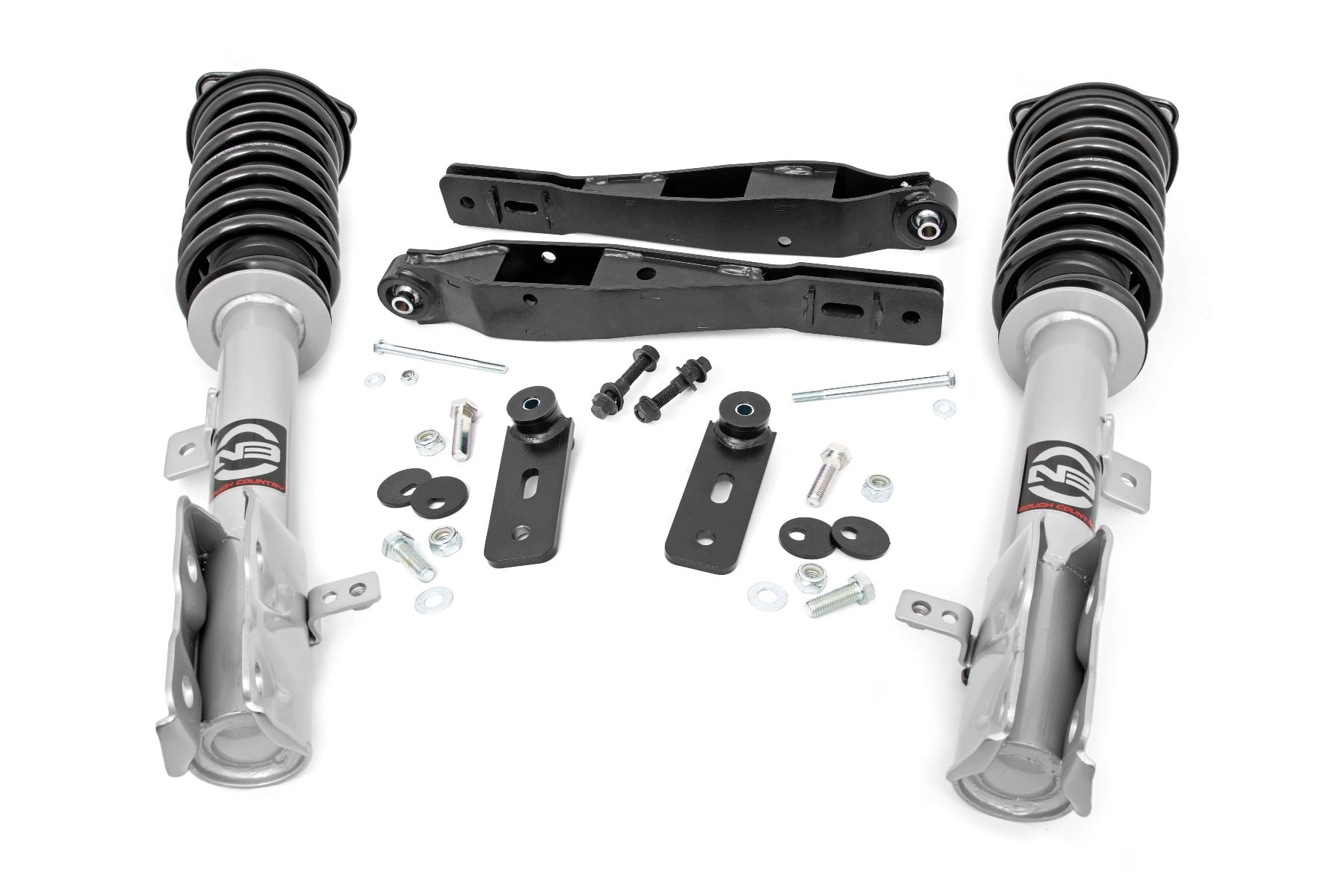 2 Inch Lift Kit N3 Front Struts Jeep Compass (07-16)/Patriot (10-17) Rough Country
