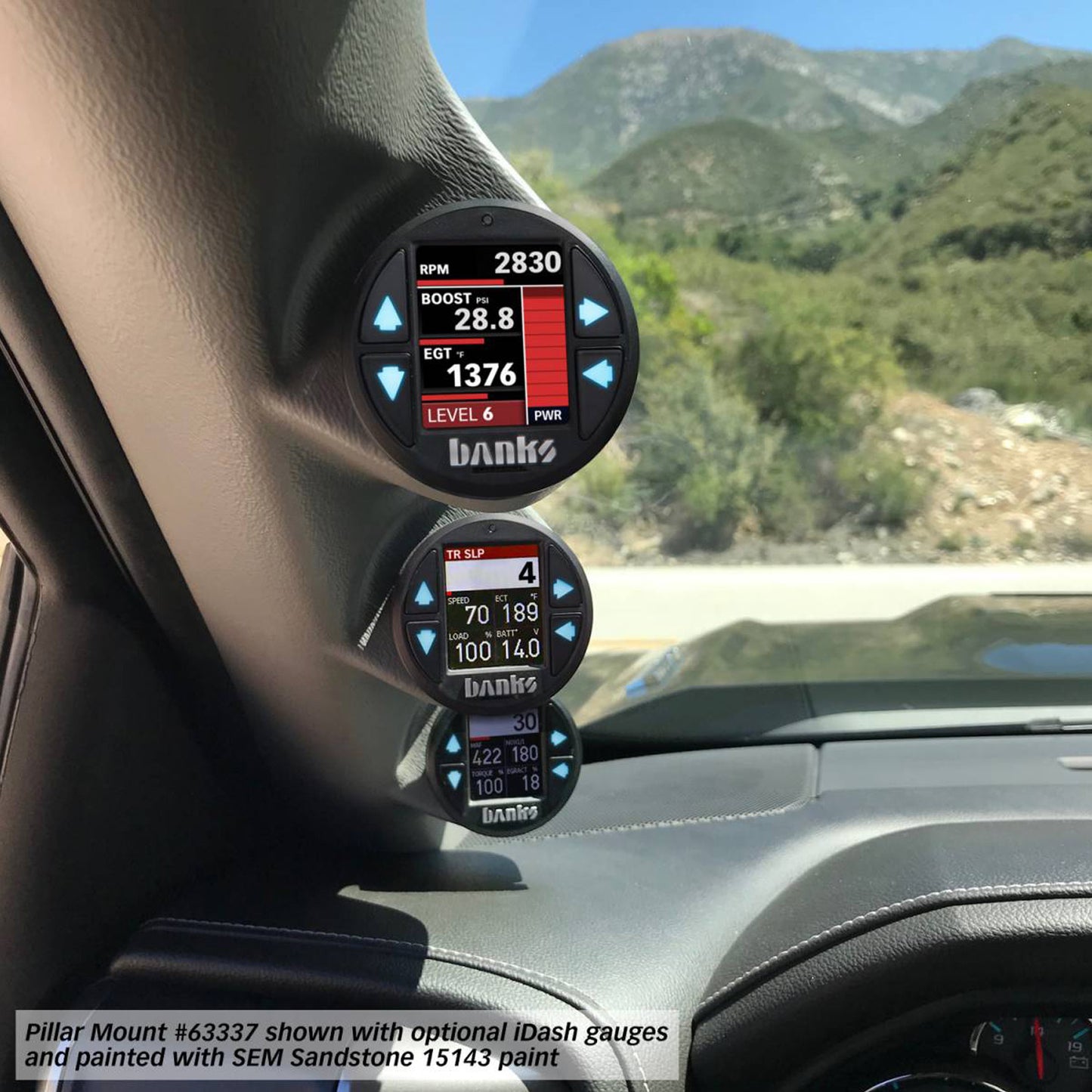 Derringer Tuner (Gen2) with ActiveSafety and iDash 1.8 Super Gauge 2017-19 Chevy/GMC 2500/3500 6.6L L5P Banks Power-4