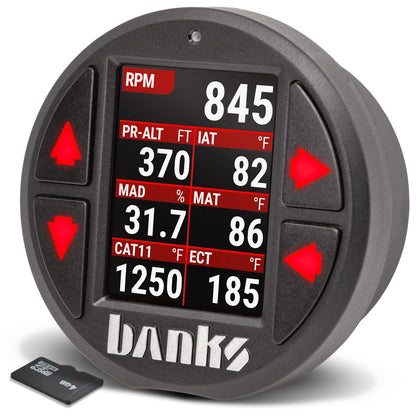 iDash Data Pro for use with OBDII CAN bus vehicles Stand-Alone Banks Power