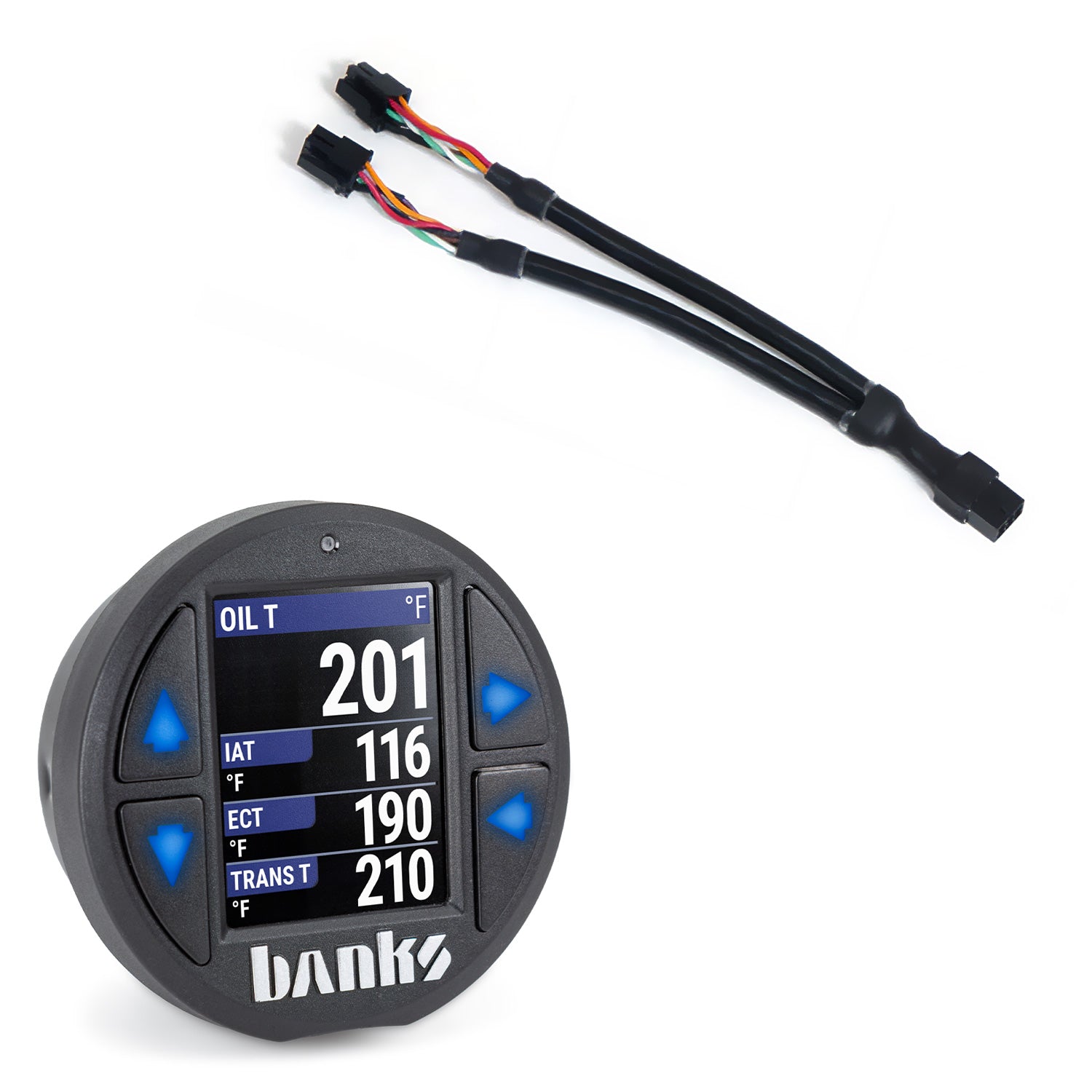 iDash Pro OBDII CAN Bus Vehicles Expansion Gauge Banks Power-1