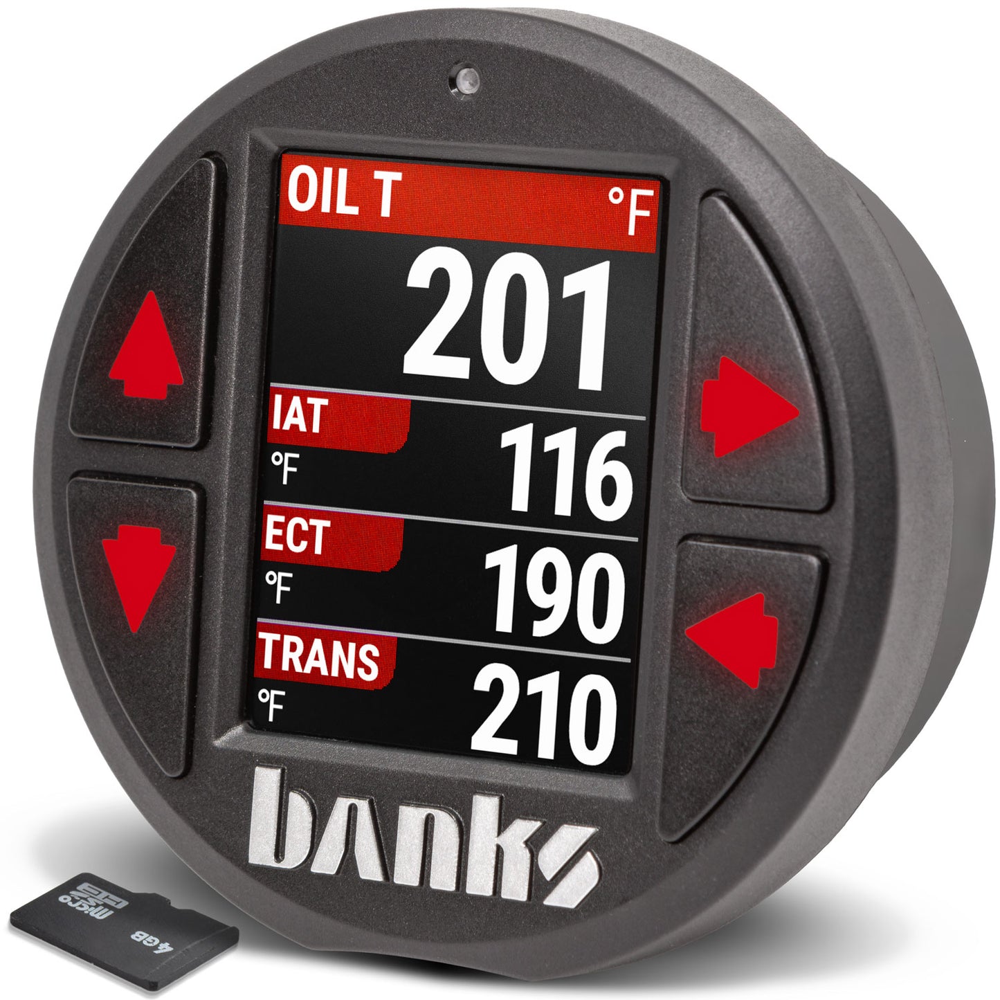 iDash Data Pro for use with OBDII CAN bus vehicles Expansion Gauge Banks Power-4