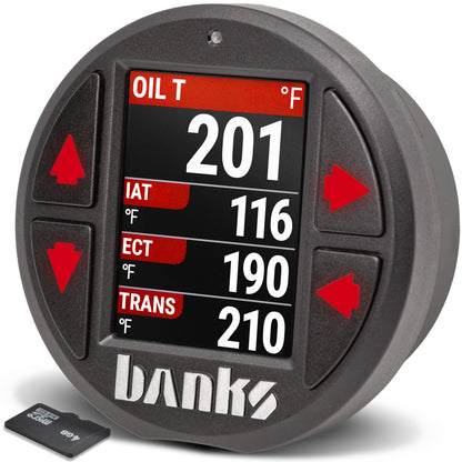 iDash Data Pro for use with OBDII CAN bus vehicles Expansion Gauge Banks Power-4