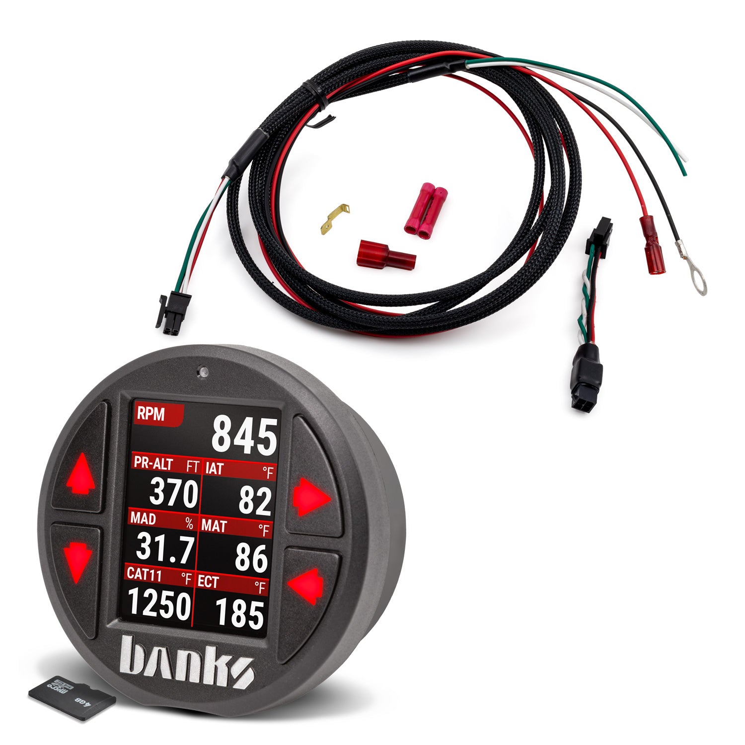 iDash Pro Non-OBD Kit vehicles without OBD Banks Power-1