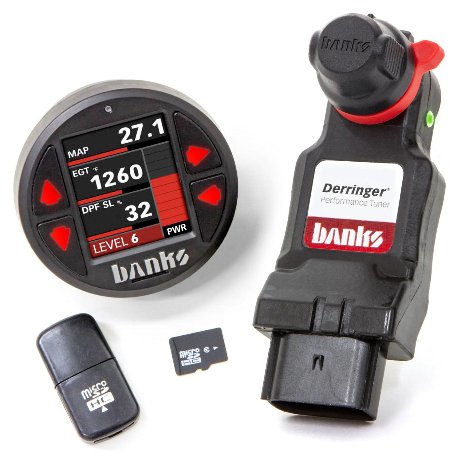 Derringer Tuner (Gen2) with iDash 1.8 DataMonster 2017-19 Chevy/GMC 2500/3500 6.6L L5P Banks Power