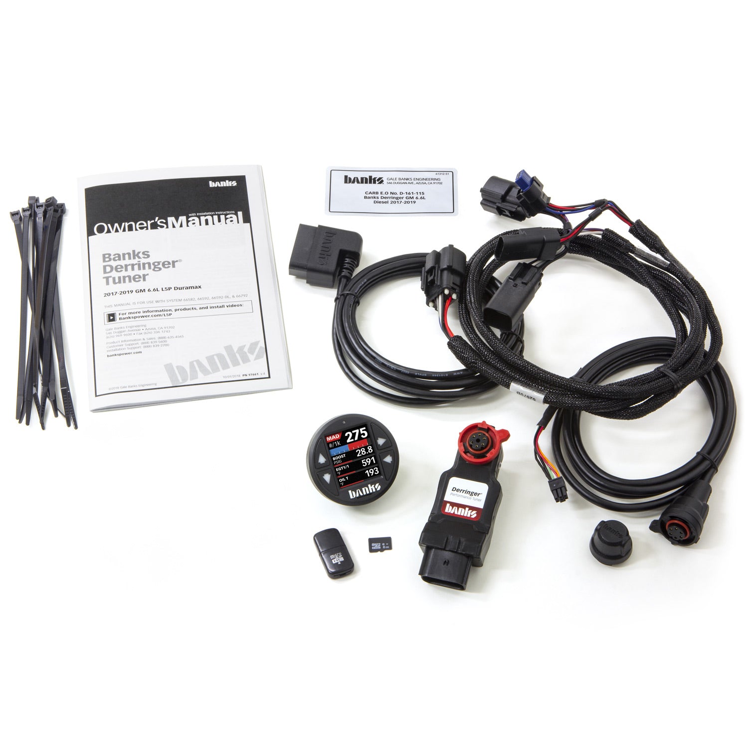 Derringer Tuner (Gen2) with iDash 1.8 DataMonster 2017-19 Chevy/GMC 2500/3500 6.6L L5P Banks Power-1