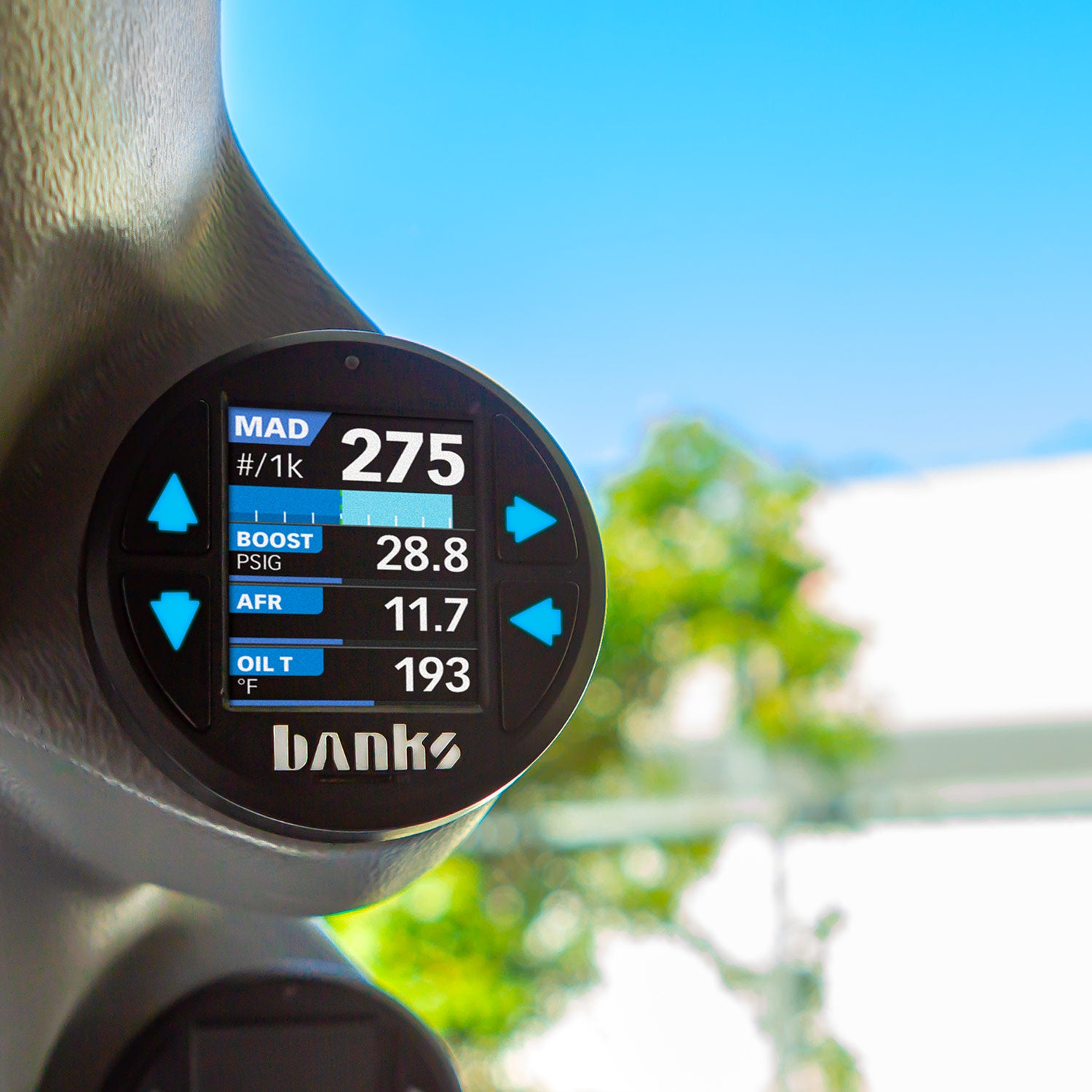 Derringer Tuner w/DataMonster includes ActiveSafety and iDash 1.8 DataMonster for 14-18 Ram 1500 3.0L EcoDiesel and Grand Cherokee 3.0L EcoDiesel Banks Power-5