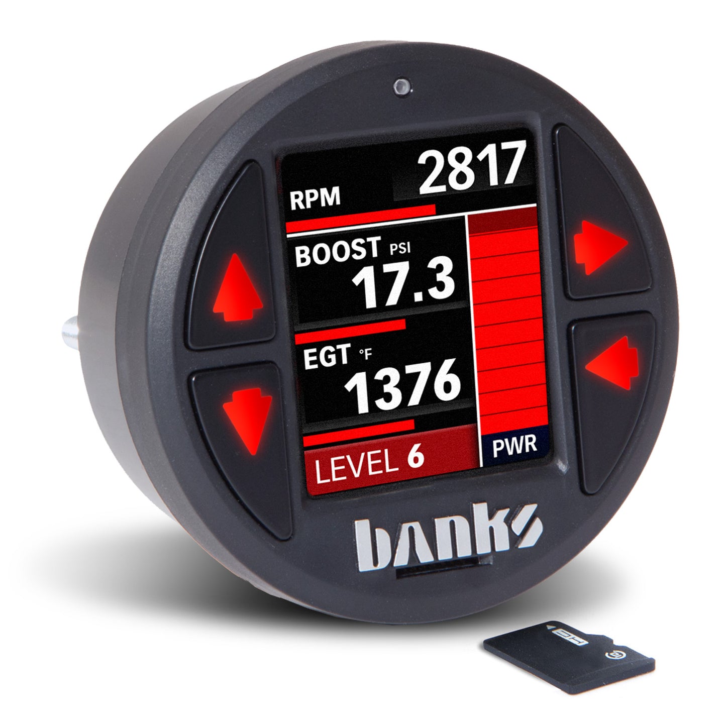 Derringer Tuner with iDash 1.8 DataMonster with ActiveSafety 11-19 Ford 6.7 Banks Power-2