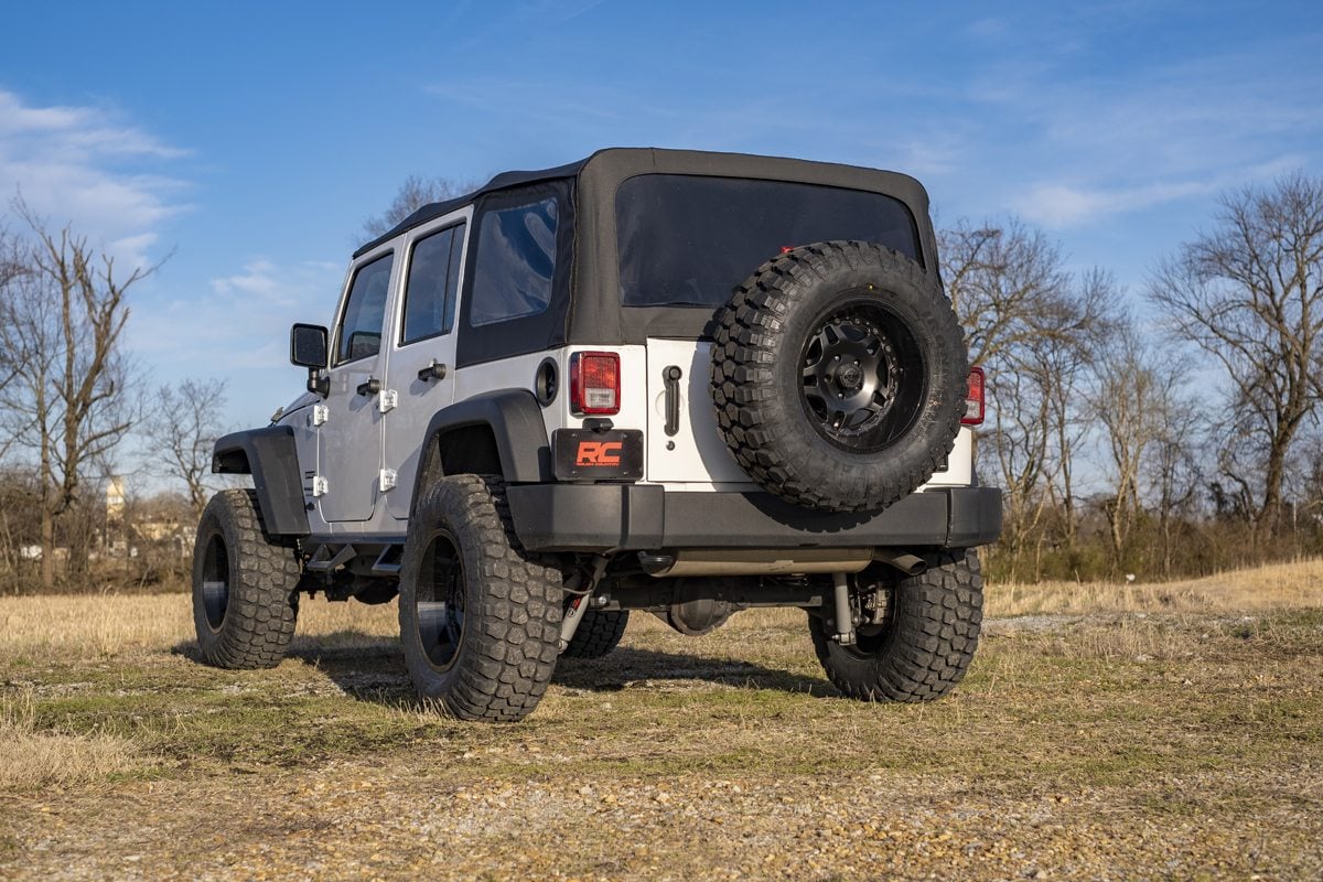 3.25 Inch Lift Kit M1 Jeep Wrangler Unlimited 2WD/4WD (2007-2018) Rough Country-3