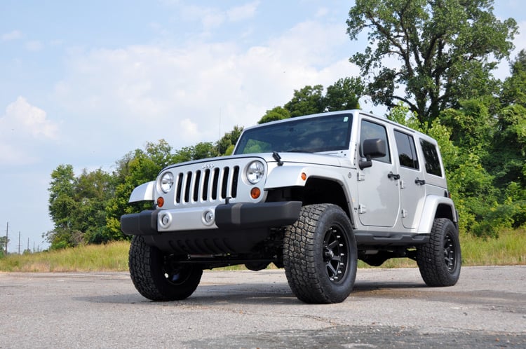 3.25 Inch Lift Kit M1R Jeep Wrangler Unlimited 2WD/4WD (2007-2018) Rough Country-5