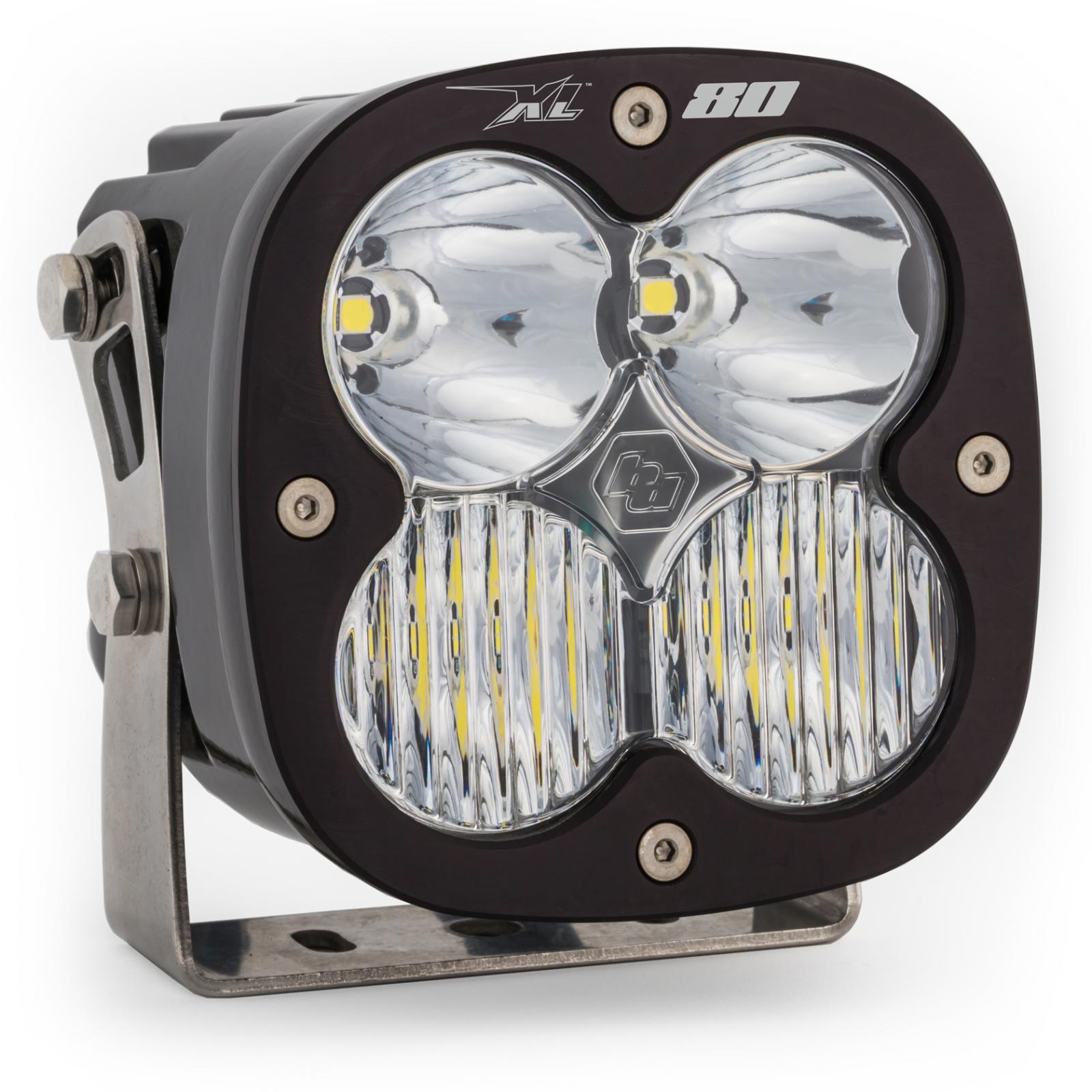 LED Light Pods Clear Lens Spot Pair XL80 Baja Designs-1