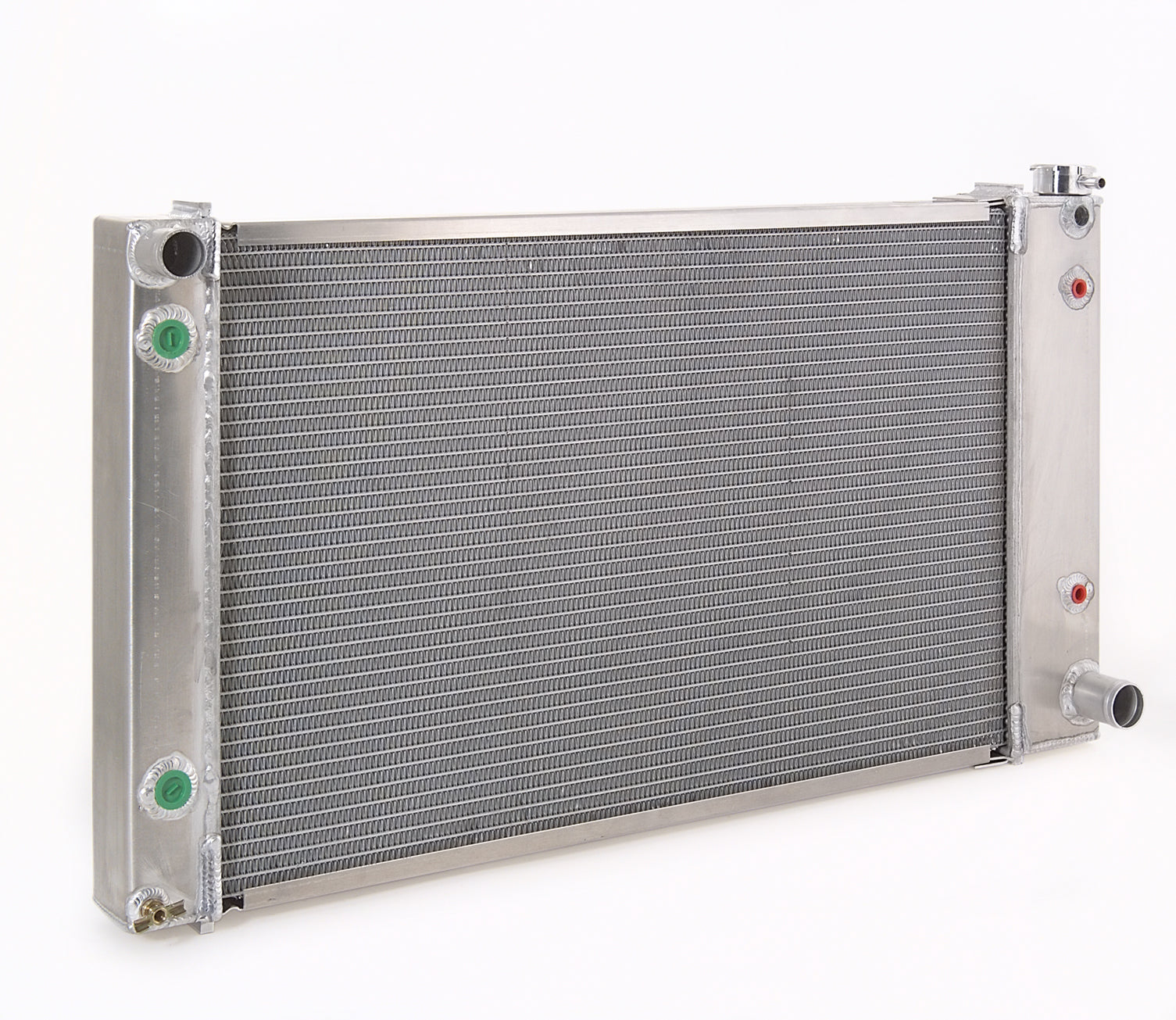 Radiator Direct-Fit Polished Finish for 88-99 Chevrolet/GM C/K 1500/2500/3500 Pickups w/Dual Coolers Radiator Be Cool