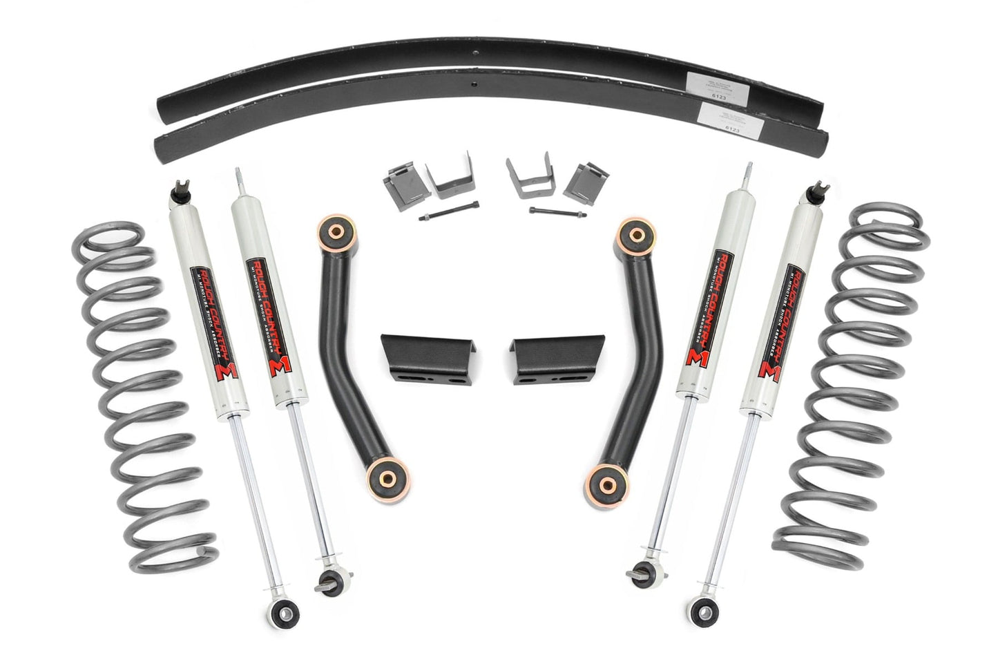 3 Inch Lift Kit SII RR AAL M1 Jeep Cherokee XJ 2WD/4WD (1984-2001) Rough Country