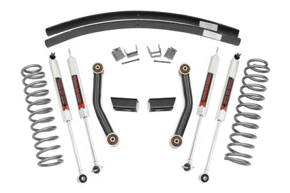 3 Inch Lift Kit SII RR AAL M1 Jeep Cherokee XJ 2WD/4WD (1984-2001) Rough Country