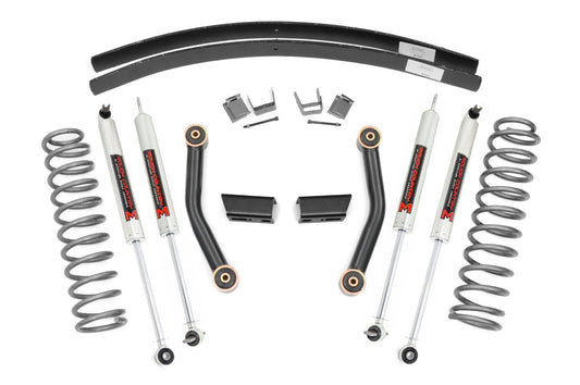 3 Inch Lift Kit SII RR AAL M1 Jeep Cherokee XJ 2WD/4WD (1984-2001) Rough Country