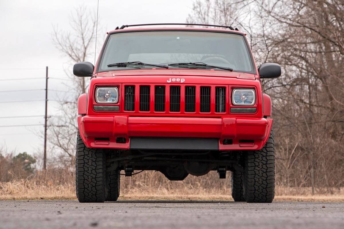3 Inch Lift Kit SII RR AAL M1 Jeep Cherokee XJ 2WD/4WD (1984-2001) Rough Country-2