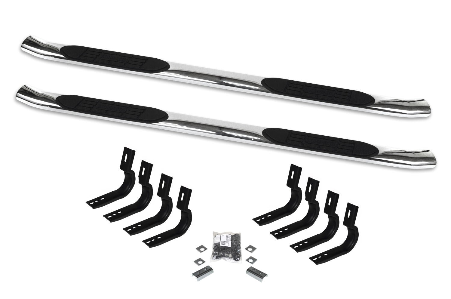 415 Series SideSteps (Cab Length) with Welded End Caps (Gas Only) 2014-2018 Silverado/Sierra 1500/2500 HD Go Rhino-1